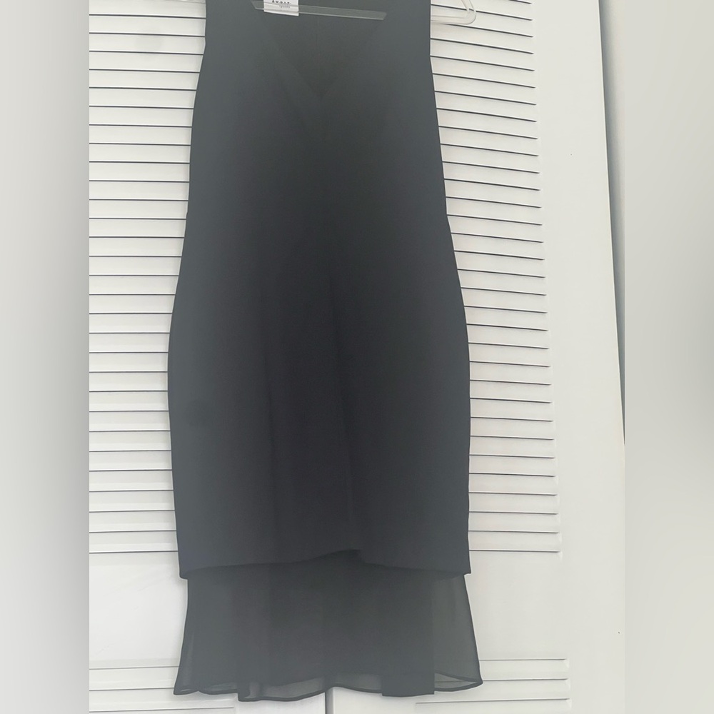Akris Punto Chiffon Layer Midi Dress